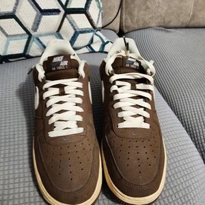 Nike Men’s Air Force 1 07' Cacao Wow/Sail-Coconut Milk